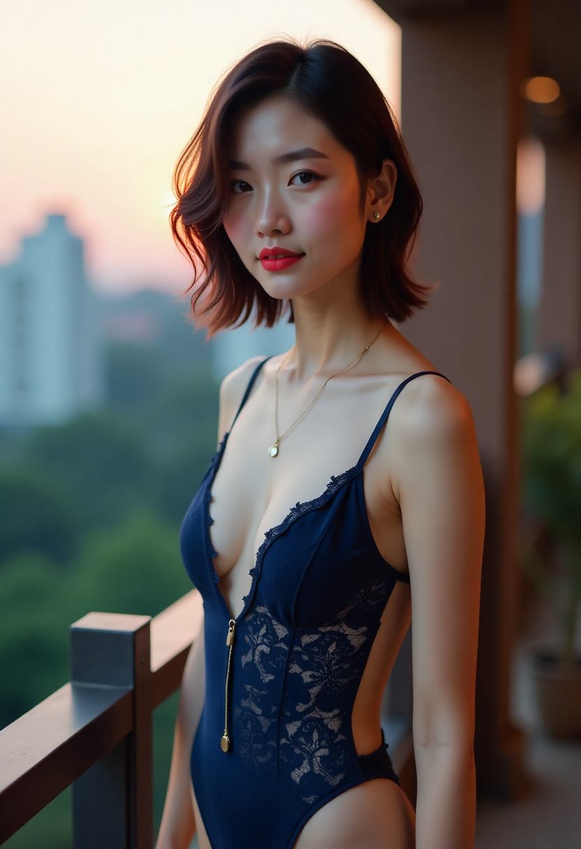 夫妻在家准备周末观影晚餐